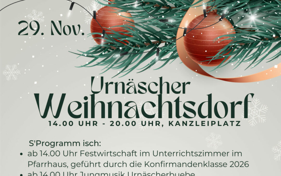 Urnäscher Weihnachtsdorf